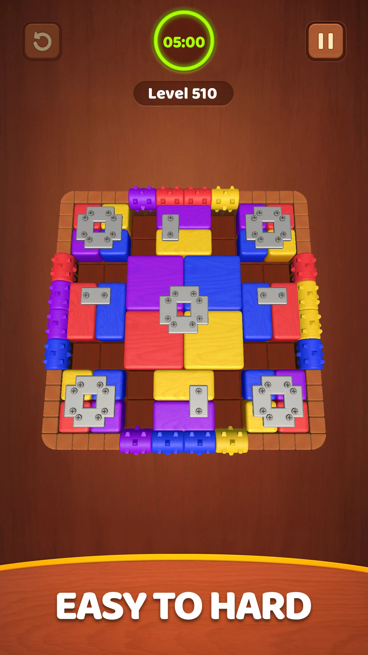 Suggested board setup and free space pockets